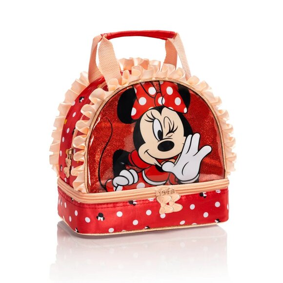 Disney Minnie Mouse Deluxe Insulated Lunch Bag | Dual Compartment - Picture 1 of 14